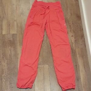 Coral Drawstring Pants